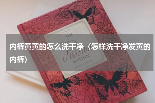 内裤黄黄的怎么洗干净（怎样洗干净发黄的内裤）