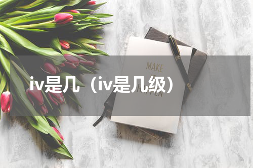iv是几（iv是几级）