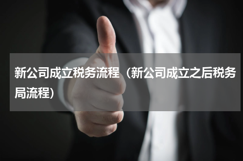 新公司成立税务流程（新公司成立之后税务局流程）