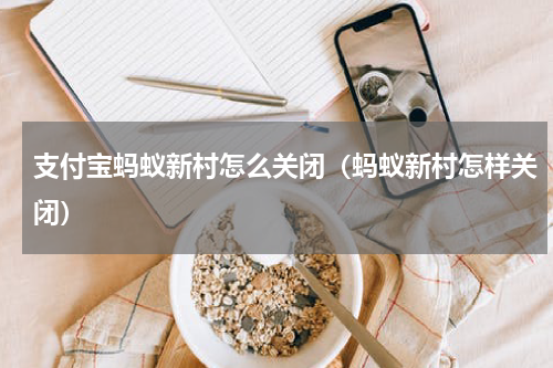 支付宝蚂蚁新村怎么关闭（蚂蚁新村怎样关闭）