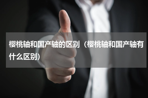 樱桃轴和国产轴的区别（樱桃轴和国产轴有什么区别）