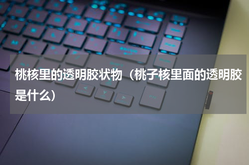 桃核里的透明胶状物（桃子核里面的透明胶是什么）