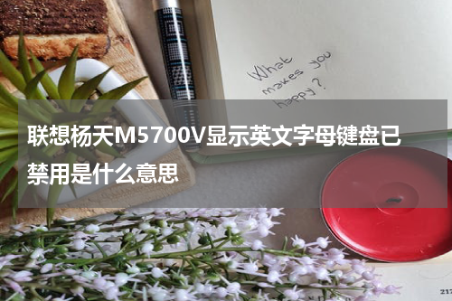 联想杨天M5700V显示英文字母键盘已禁用是什么意思