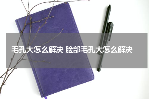 毛孔大怎么解决 脸部毛孔大怎么解决