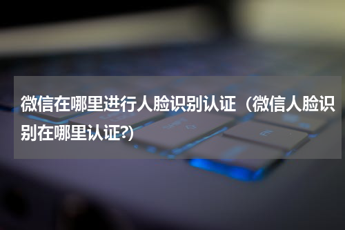 微信在哪里进行人脸识别认证（微信人脸识别在哪里认证?）