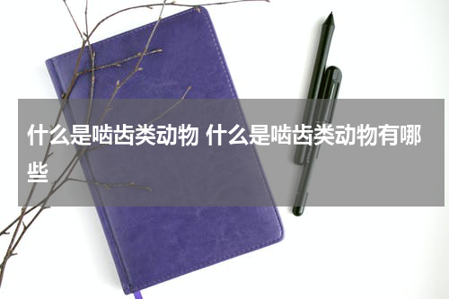 什么是啮齿类动物 什么是啮齿类动物有哪些