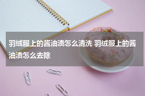 羽绒服上的酱油渍怎么清洗 羽绒服上的酱油渍怎么去除