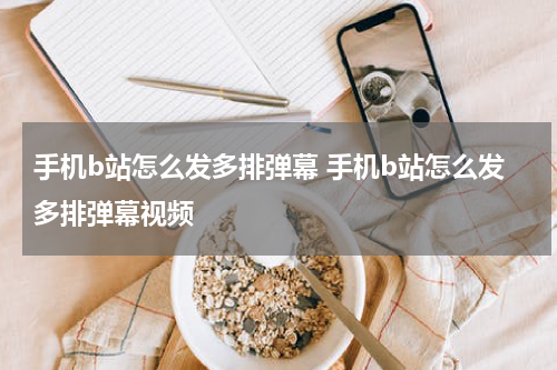手机b站怎么发多排弹幕 手机b站怎么发多排弹幕视频