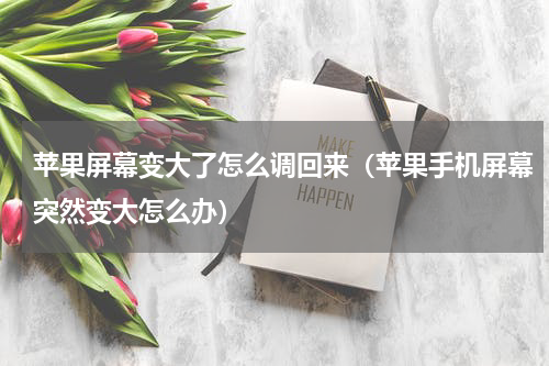 苹果屏幕变大了怎么调回来（苹果手机屏幕突然变大怎么办）