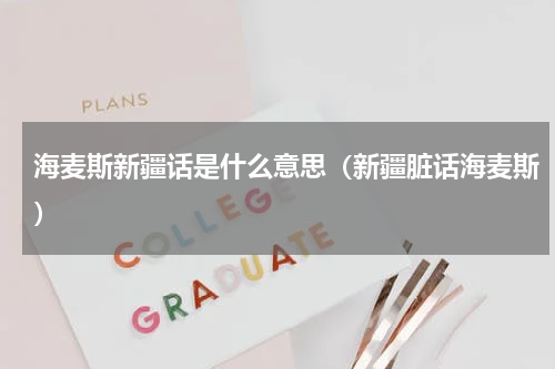 海麦斯新疆话是什么意思（新疆脏话海麦斯）
