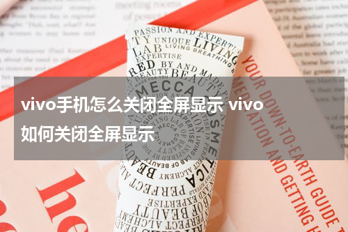 vivo手机怎么关闭全屏显示 vivo如何关闭全屏显示