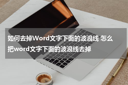 如何去掉Word文字下面的波浪线 怎么把word文字下面的波浪线去掉