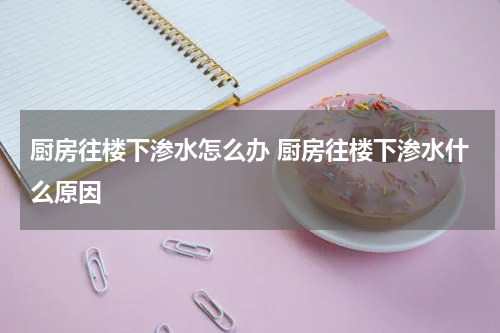 厨房往楼下渗水怎么办 厨房往楼下渗水什么原因