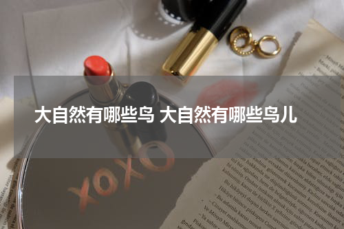大自然有哪些鸟 大自然有哪些鸟儿