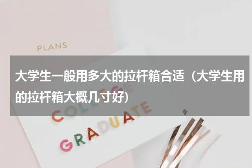 大学生一般用多大的拉杆箱合适（大学生用的拉杆箱大概几寸好）