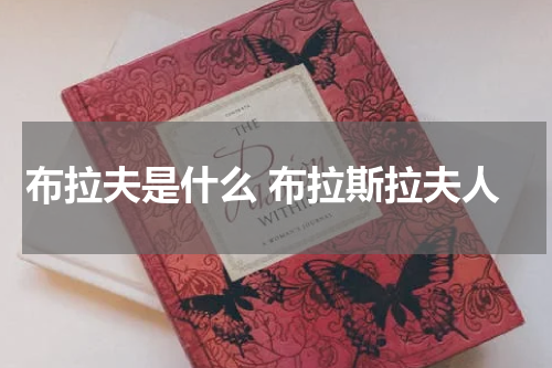 布拉夫是什么 布拉斯拉夫人