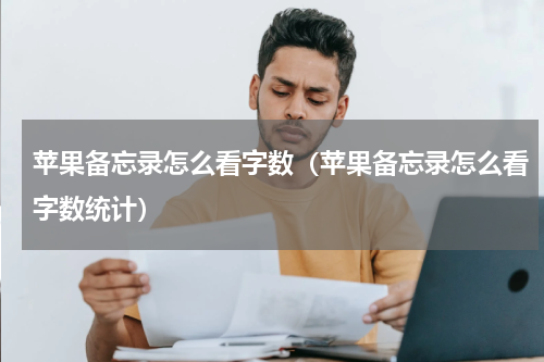 苹果备忘录怎么看字数（苹果备忘录怎么看字数统计）