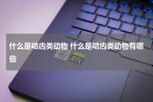 什么是啮齿类动物 什么是啮齿类动物有哪些