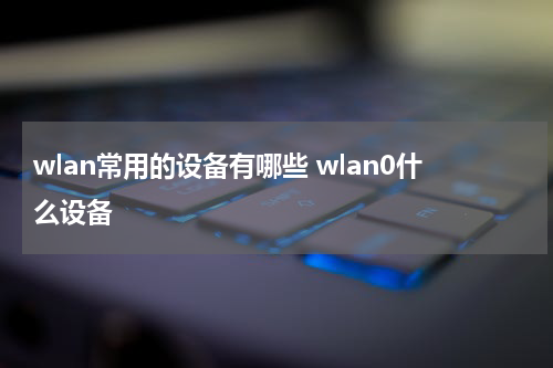 wlan常用的设备有哪些 wlan0什么设备
