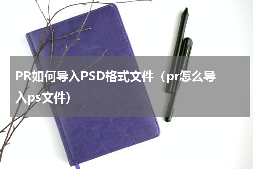 PR如何导入PSD格式文件（pr怎么导入ps文件）