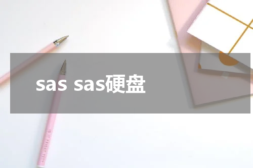sas sas硬盘