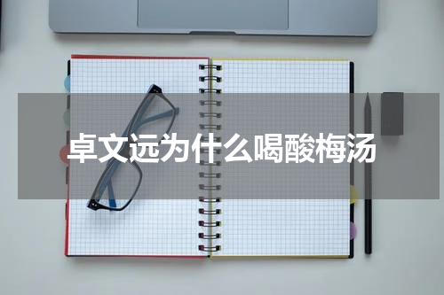 卓文远为什么喝酸梅汤