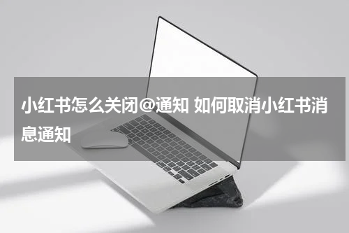 小红书怎么关闭@通知 如何取消小红书消息通知