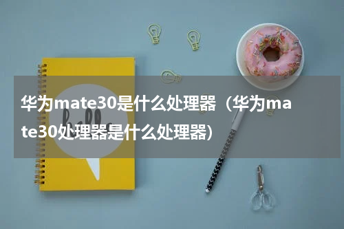 华为mate30是什么处理器（华为mate30处理器是什么处理器）