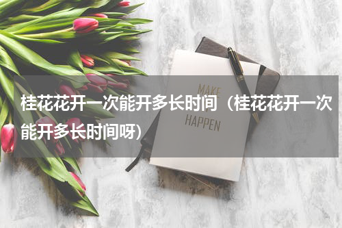 桂花花开一次能开多长时间（桂花花开一次能开多长时间呀）