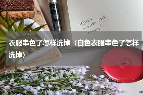 衣服串色了怎样洗掉（白色衣服串色了怎样洗掉）