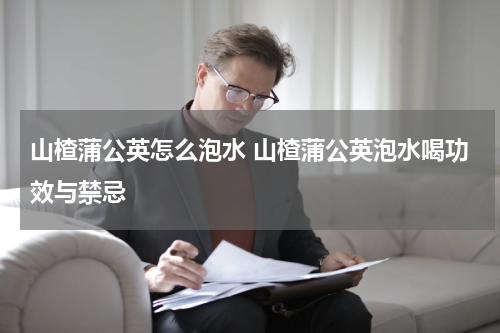 山楂蒲公英怎么泡水 山楂蒲公英泡水喝功效与禁忌