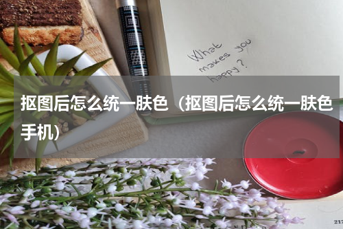 抠图后怎么统一肤色（抠图后怎么统一肤色手机）