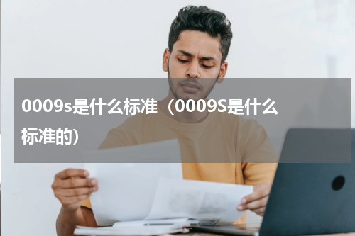 0009s是什么标准（0009S是什么标准的）