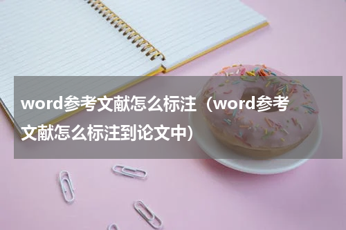 word参考文献怎么标注（word参考文献怎么标注到论文中）