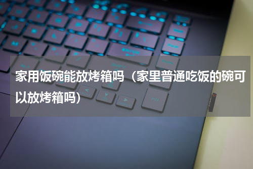 家用饭碗能放烤箱吗（家里普通吃饭的碗可以放烤箱吗）