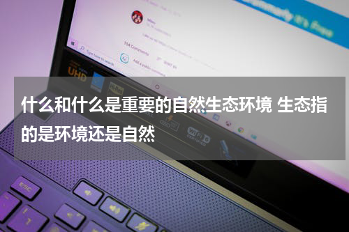 什么和什么是重要的自然生态环境 生态指的是环境还是自然