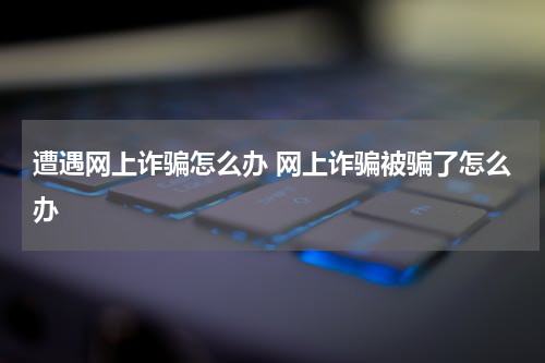 遭遇网上诈骗怎么办 网上诈骗被骗了怎么办