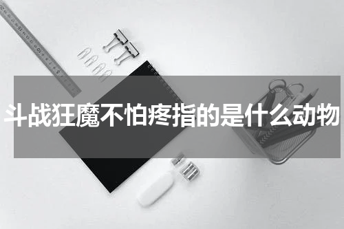 斗战狂魔不怕疼指的是什么动物