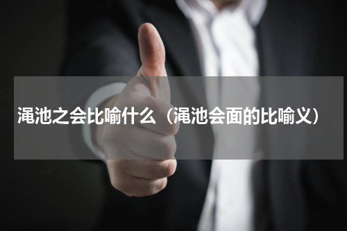 渑池之会比喻什么（渑池会面的比喻义）