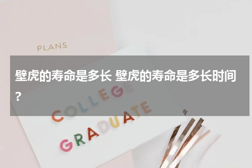 壁虎的寿命是多长 壁虎的寿命是多长时间?