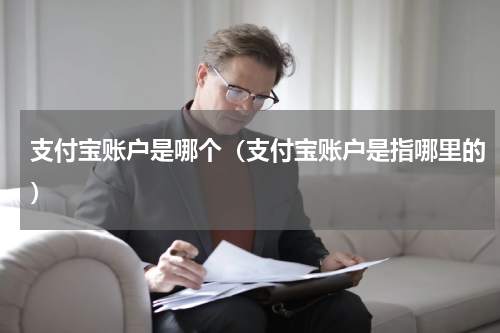 支付宝账户是哪个（支付宝账户是指哪里的）