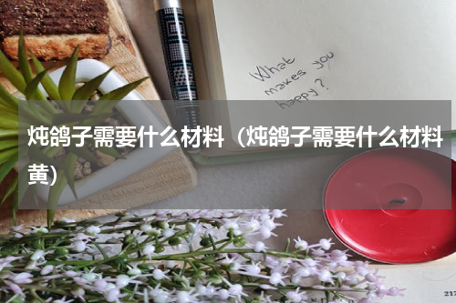 炖鸽子需要什么材料（炖鸽子需要什么材料黄）