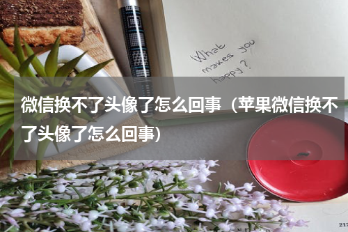 微信换不了头像了怎么回事（苹果微信换不了头像了怎么回事）