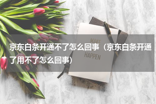 京东白条开通不了怎么回事（京东白条开通了用不了怎么回事）