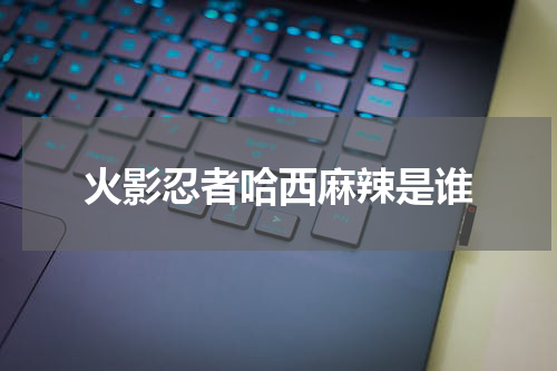 火影忍者哈西麻辣是谁