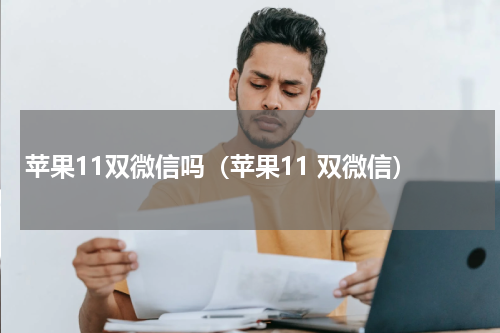 苹果11双微信吗（苹果11 双微信）