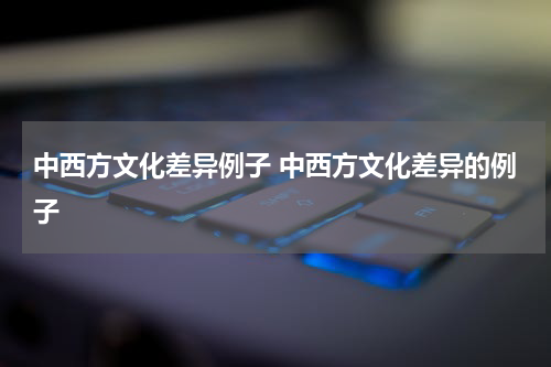 中西方文化差异例子 中西方文化差异的例子