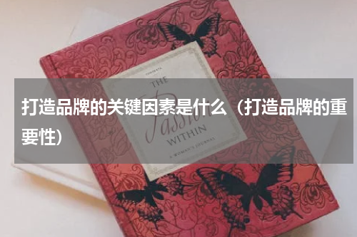 打造品牌的关键因素是什么（打造品牌的重要性）