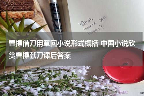 曹操借刀用章回小说形式概括 中国小说欣赏曹操献刀课后答案