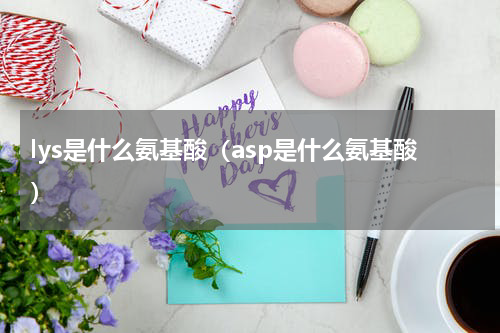 lys是什么氨基酸（asp是什么氨基酸）